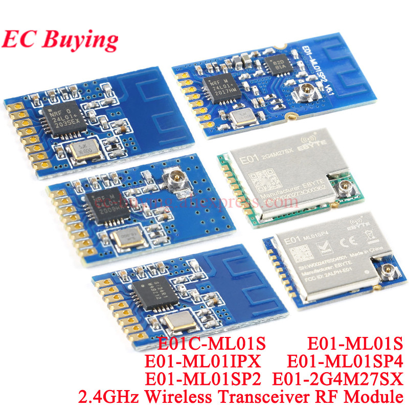 Nrf24L01 - 10Pcs/1pc E01-2G4M27SX ML01SP4 Wifi Wireless Module