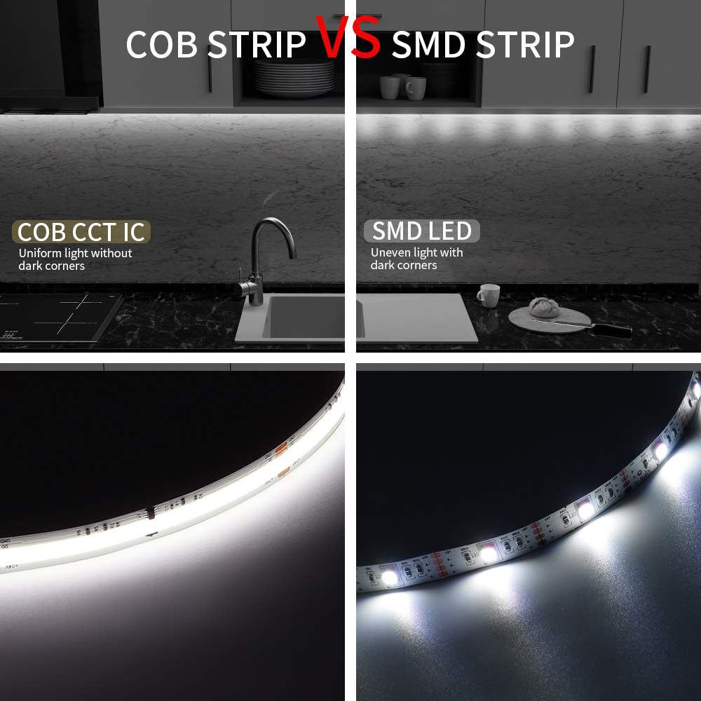 COB SPI WS2811 IC CCT LED Stri - Neopixel recension och pris