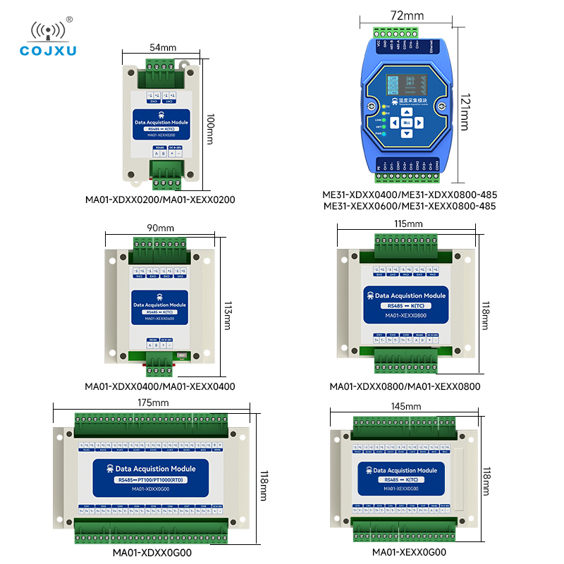 RS485 Temperature Acquisition  - Thermocouple Module K Type recension och pris