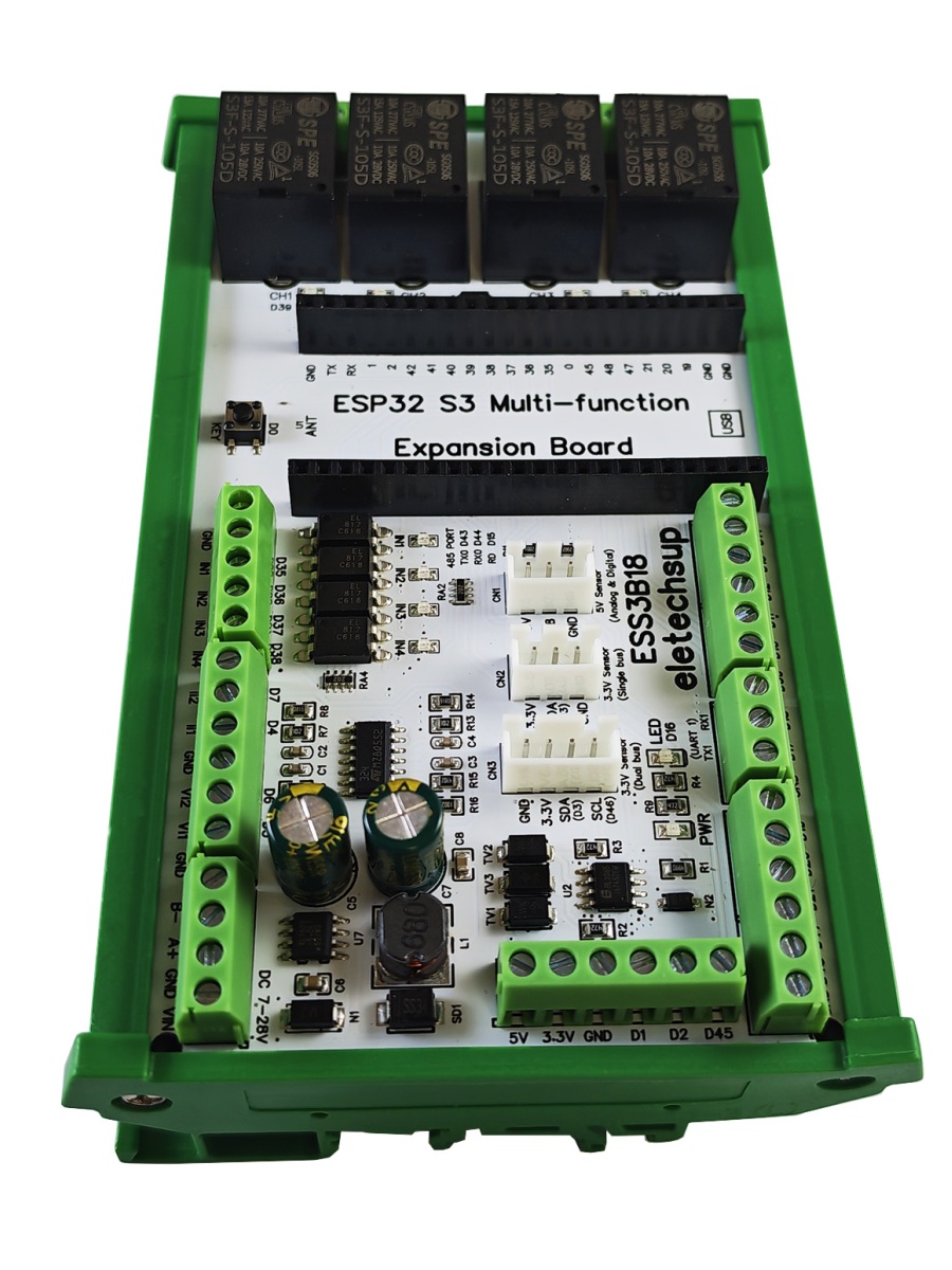 ESP32-S3 Sensor Expansion Boar - Ds18B20 recension och pris