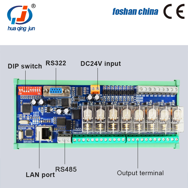 Huaqingjun 8-Channel RS485 Eth - Relay Module 4 Channel recension och pris
