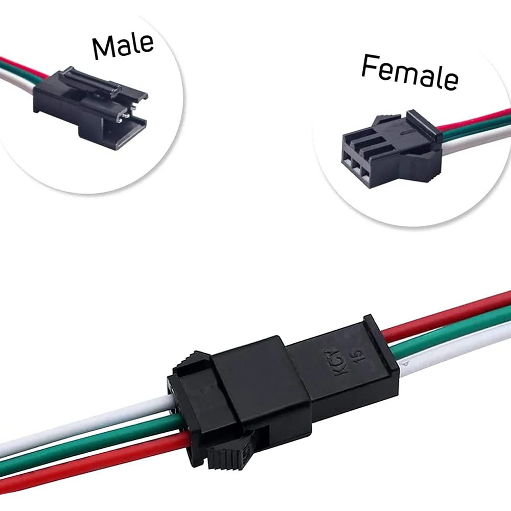 JST SM Male Female LED Extensi - Ws2812B recension och pris