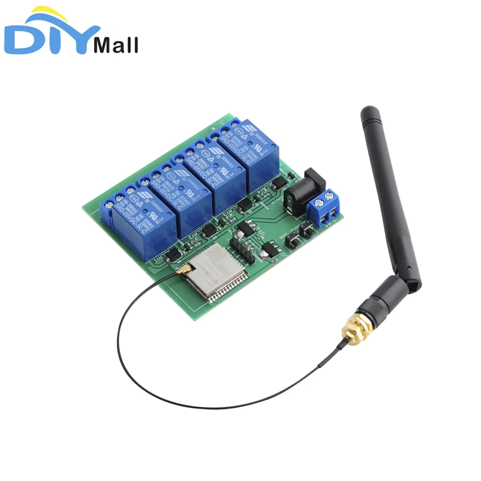 ESP32 4 Channel Wireless Relay - Relay Module 4 Channel recension och pris