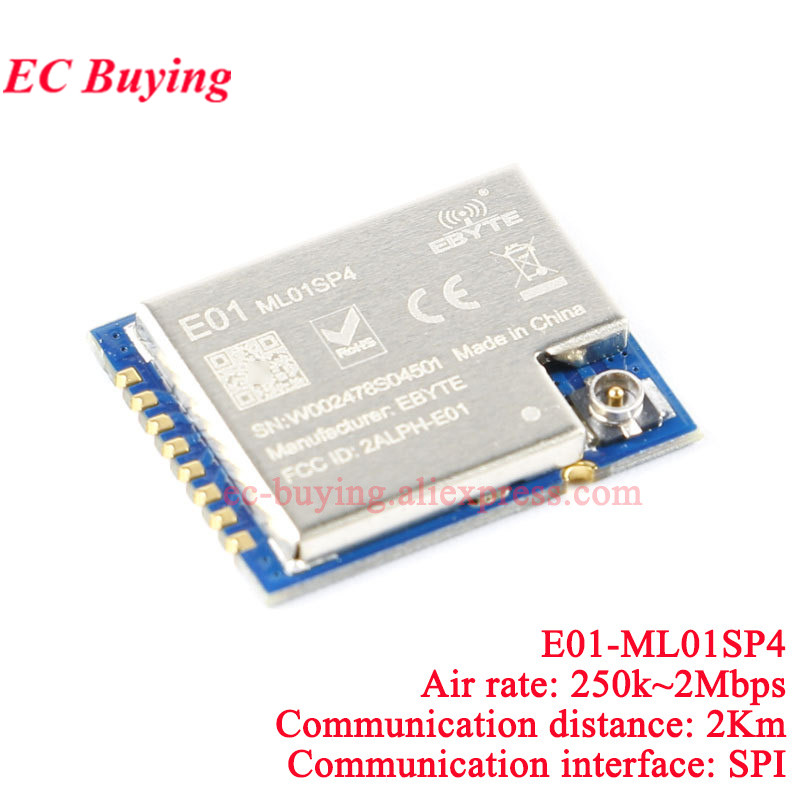 10Pcs/1pc E01-2G4M27SX ML01SP4 - Nrf24L01 recension och pris