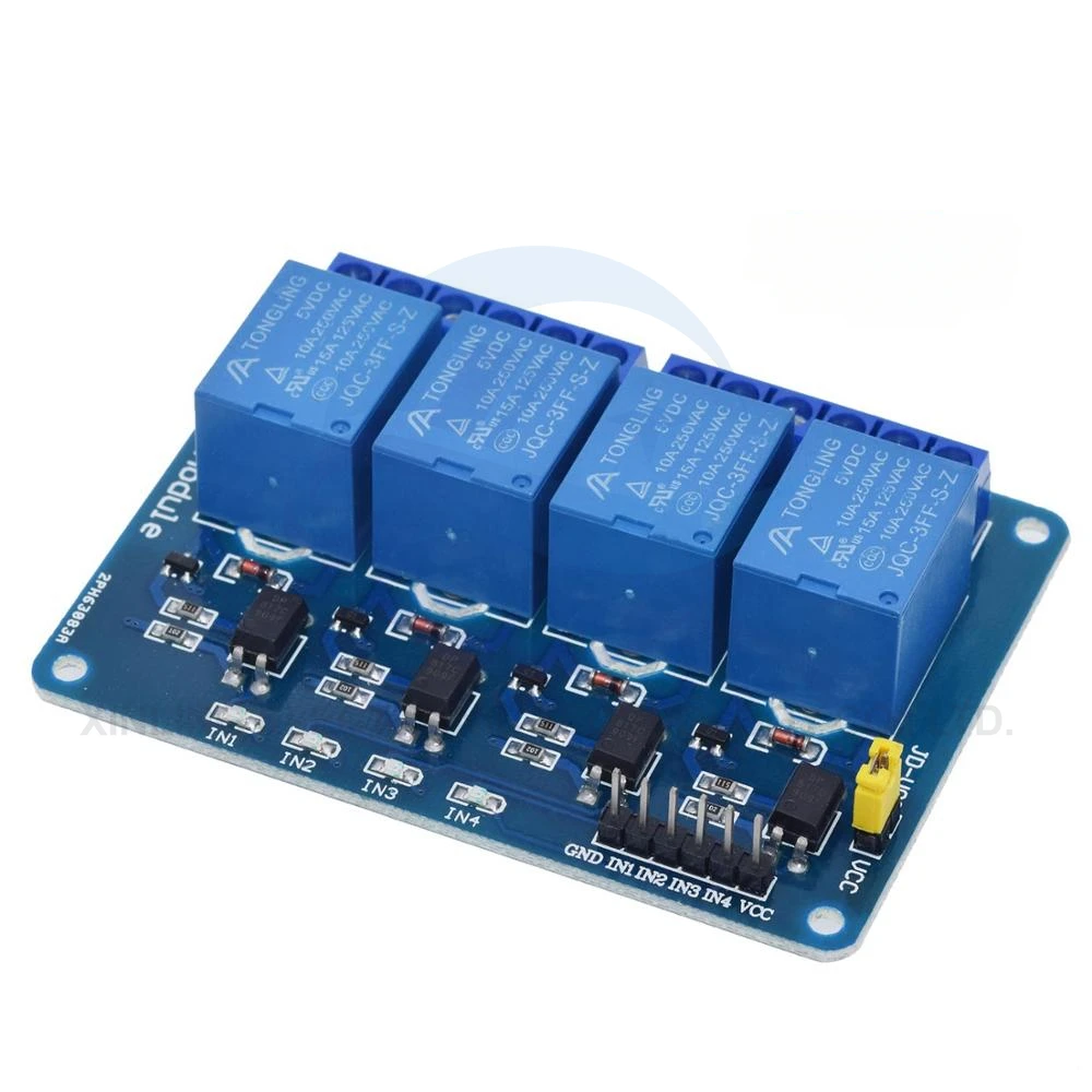5/12V 1/2/4/6/8 Channel Relay  - Relay Module 4 Channel recension och pris