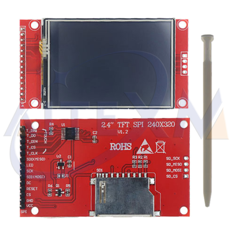 SPI Serial Display With Touch  - Ili9341 recension och pris