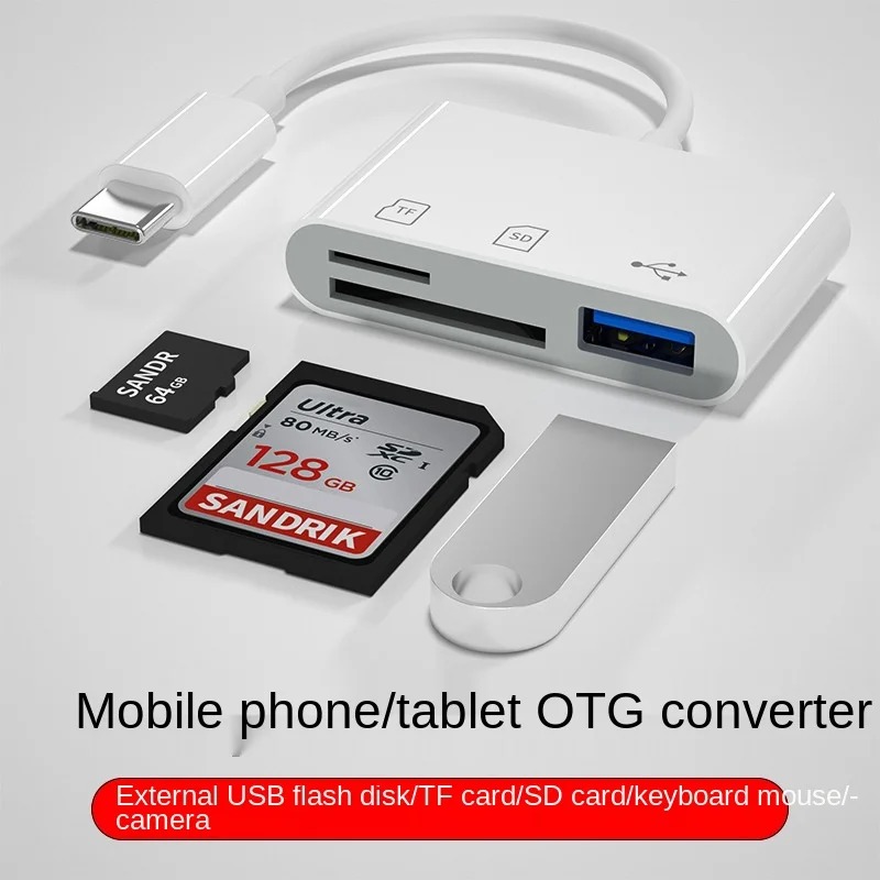 3 In 1 Type-c To USB C A OTG A - Sd Card Module recension och pris