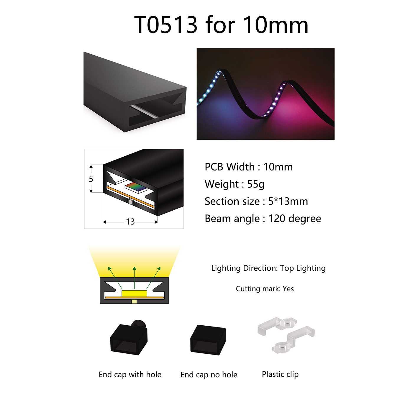 WS2812B WS2811 LED Neon Rope T - Ws2812B Strip 5V recension och pris