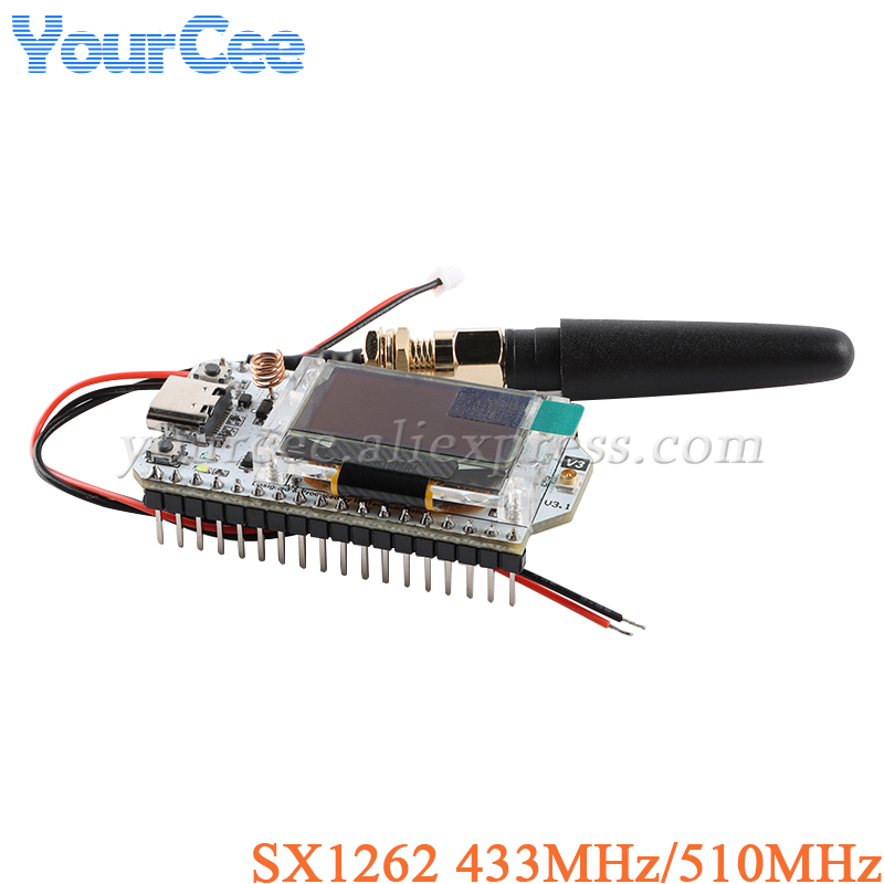 ESP32 SX1262 LoRa WIFI Kit 32  - Lora Rfm95 recension och pris