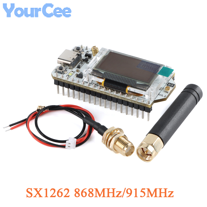 ESP32 SX1262 LoRa WIFI Kit 32  - Lora Rfm95 recension och pris
